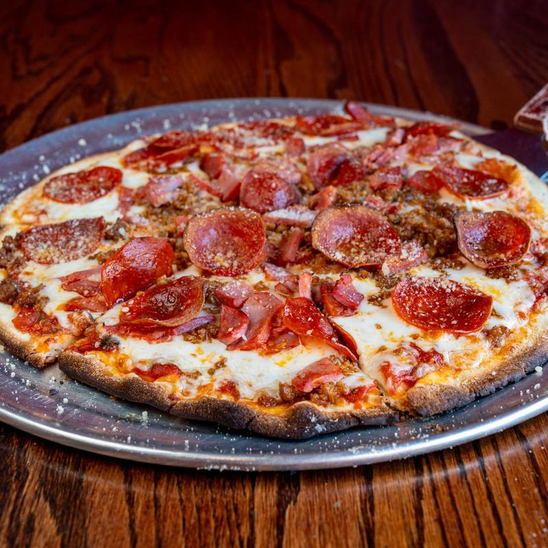 Meat lovers pizza.